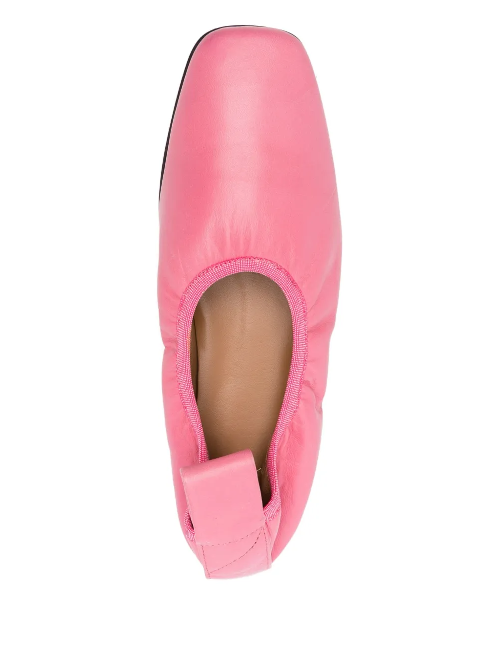 Atp Atelier Brindisi Ballet Flats In Pink