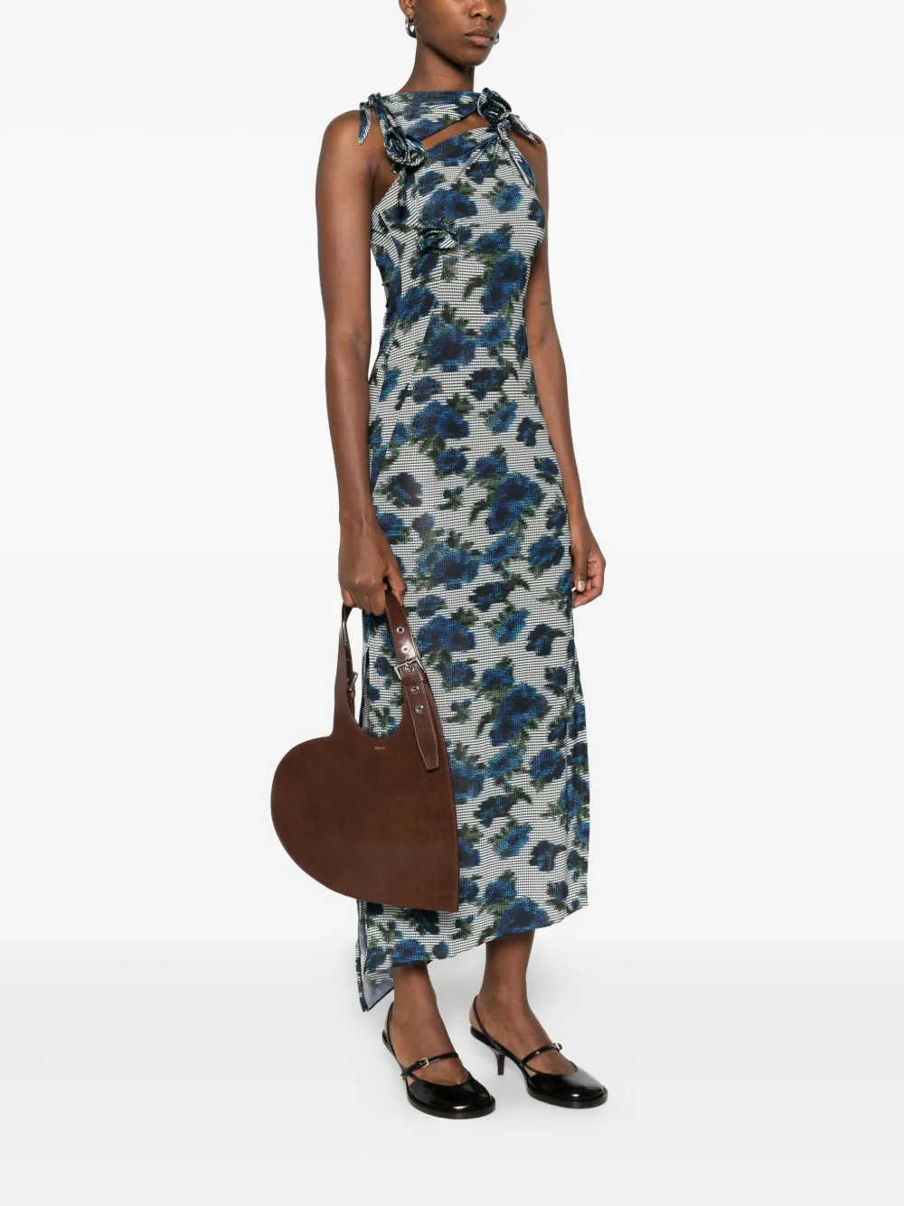 Coperni Leren shopper - Bruin