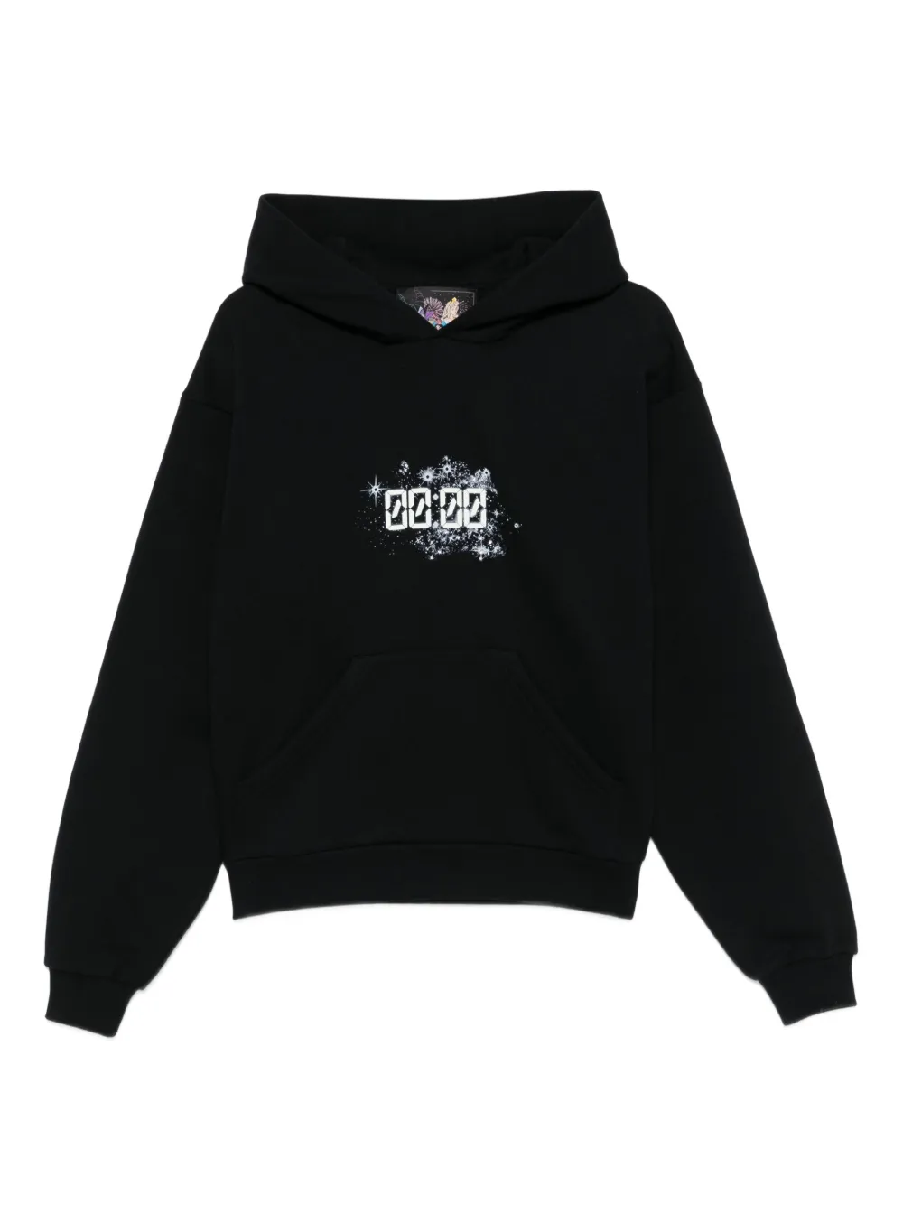 Coperni X Disney Midnight-print Hoodie In Black