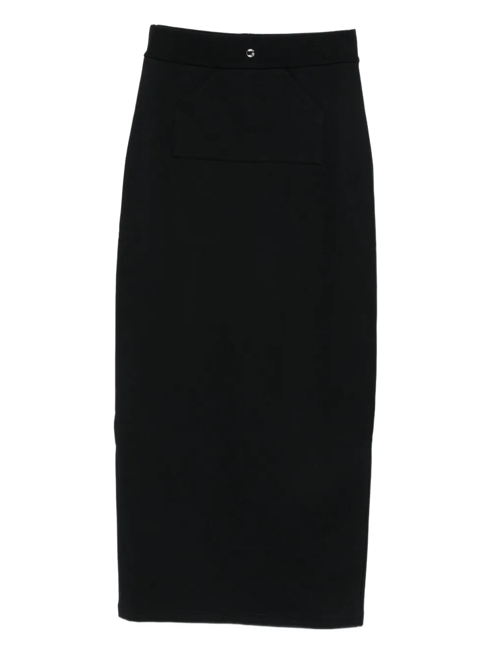 Coperni Straight Maxi Skirt In Black