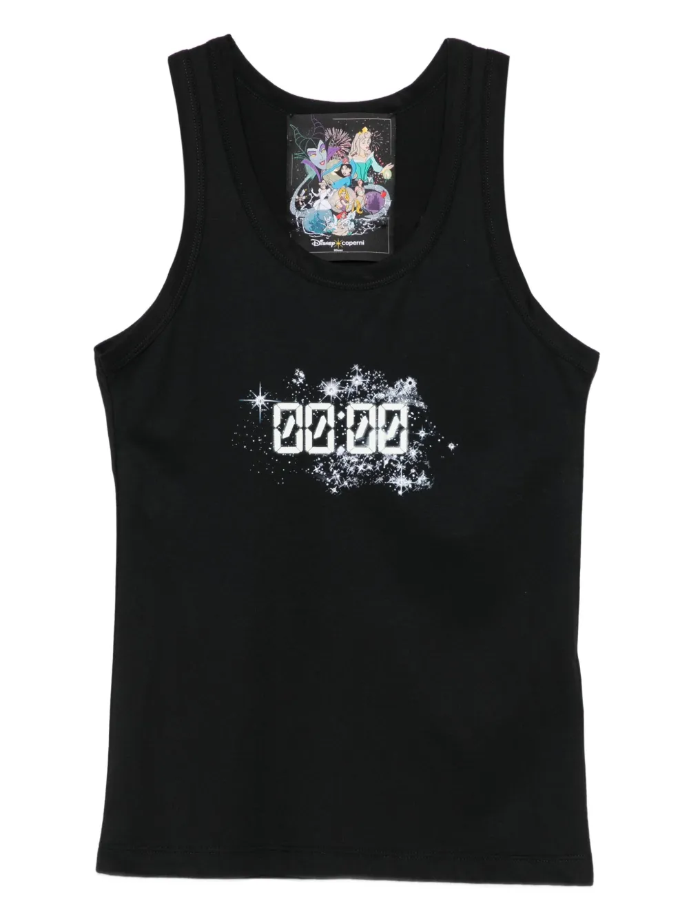 Coperni x Disney Midnight-print tank top | Black | Image 1