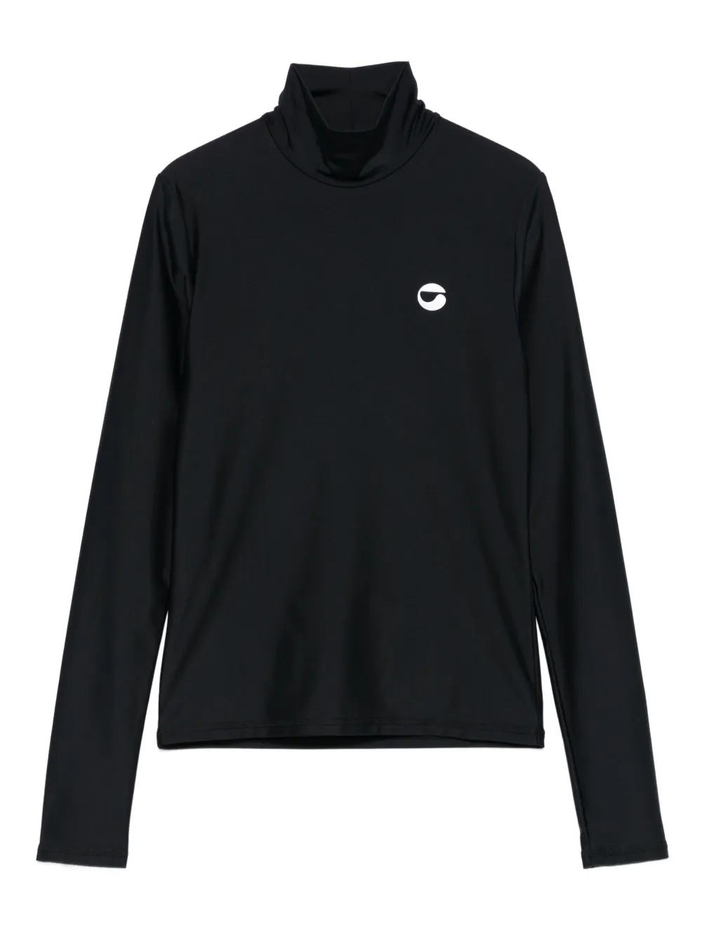 Coperni long-sleeved high-neck top | Black | Image 1