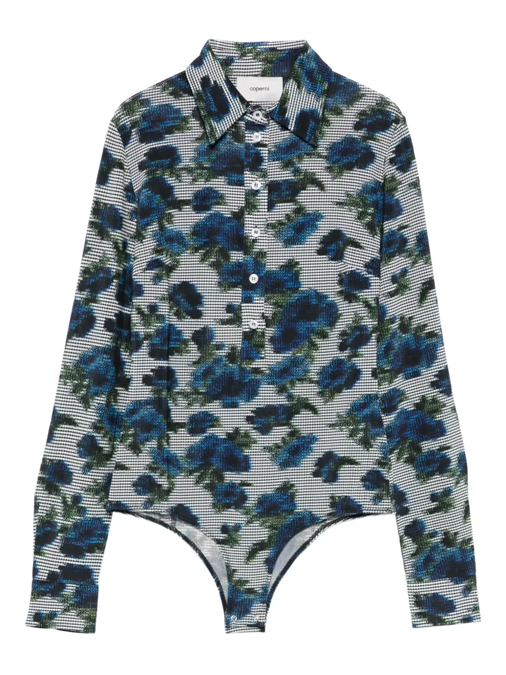 Coperni Ascii bodysuit | Blue | Image 1