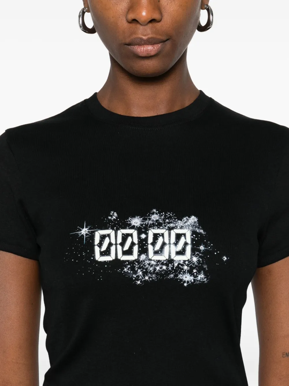 Coperni X Disney Midnight-print T-shirt In Black