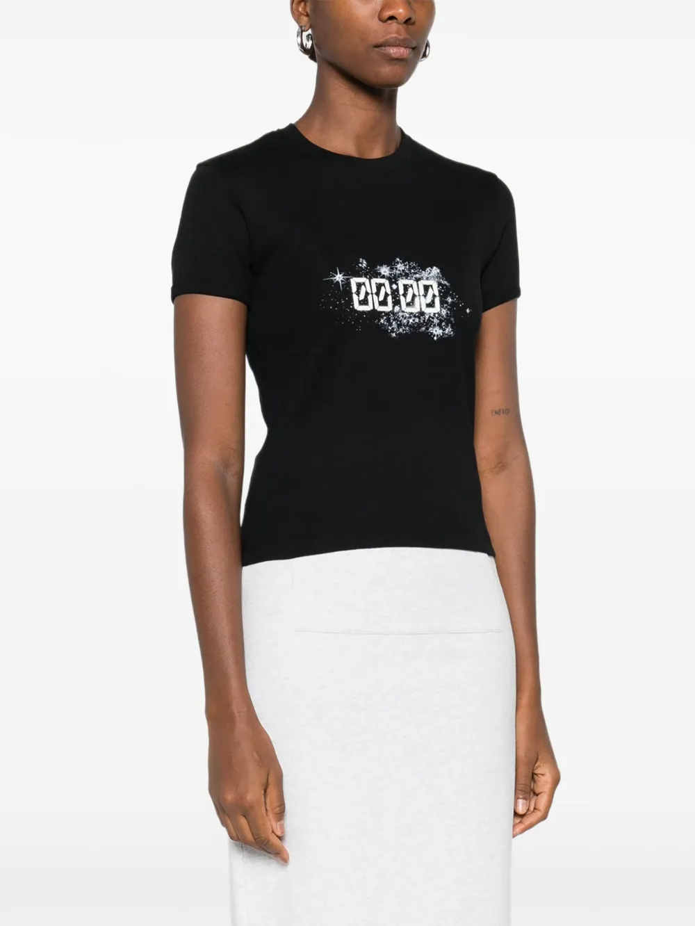 Coperni X Disney Midnight-print T-shirt In Black