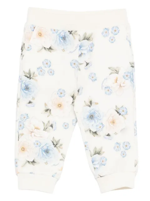 Monnalisa pantalones con estampado floral