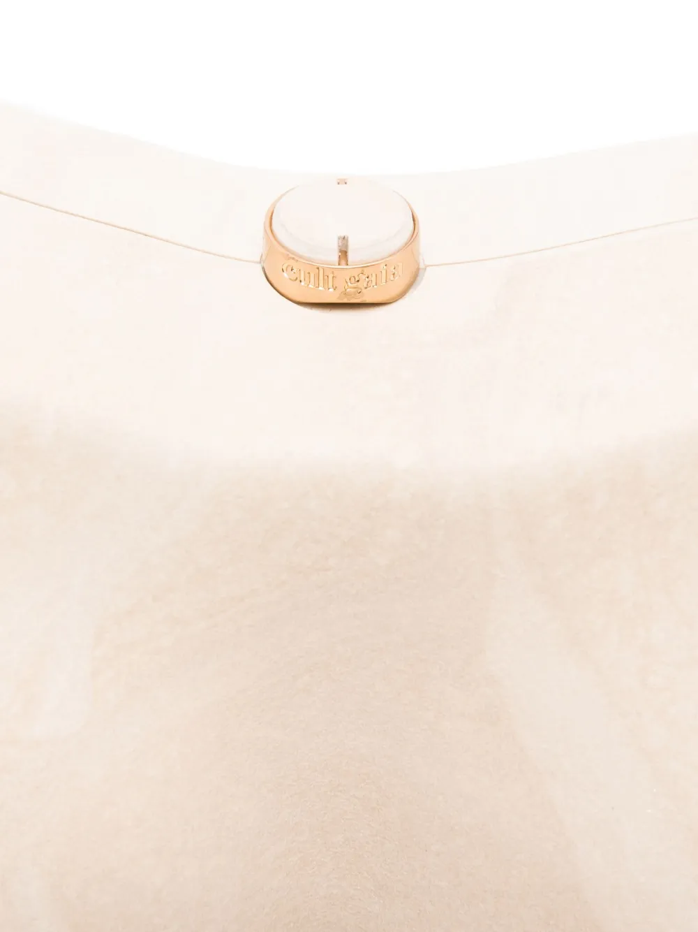 Cult Gaia Reina bewerkte mini-tas Beige