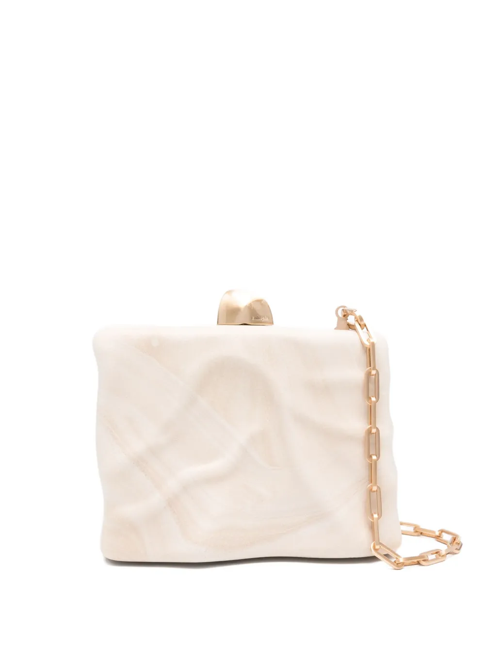 Cult Gaia Flyn Sculpted Mini Bag In Neutral