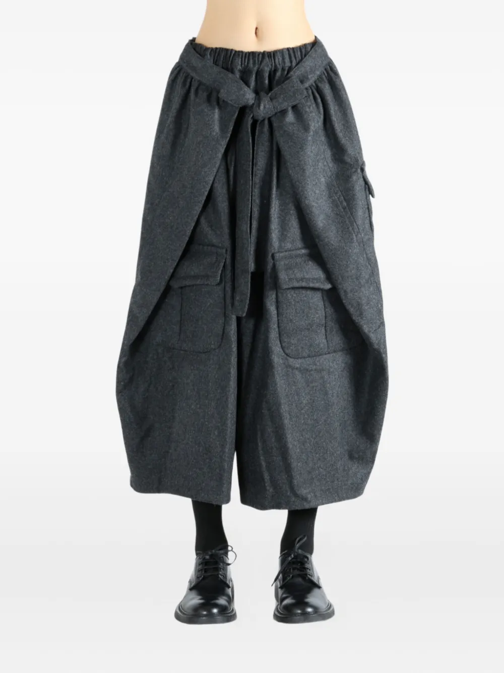 Comme Des Garçons Comme Des Garçons Broek met elastische taille - Zwart