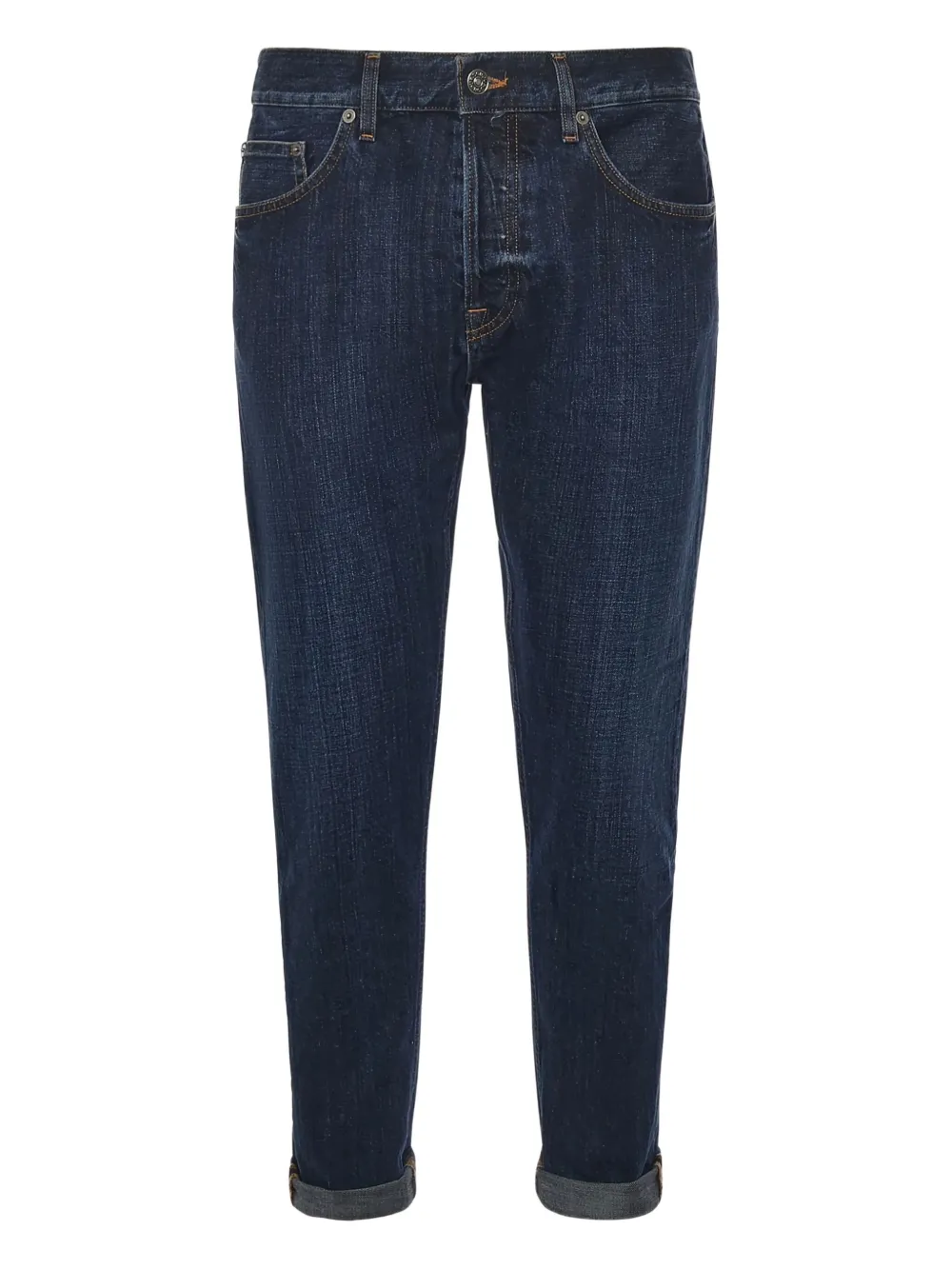 Dondup Cotton Skinny Jeans In Blue