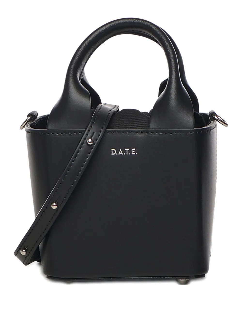 Date Cubo Tote Bag In Black