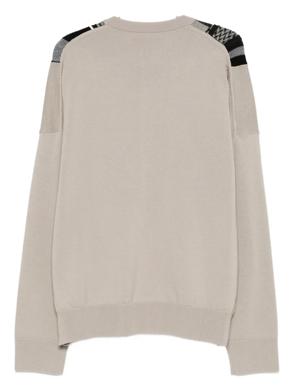 Martine Rose Striped Zip-up Cardigan In Multi