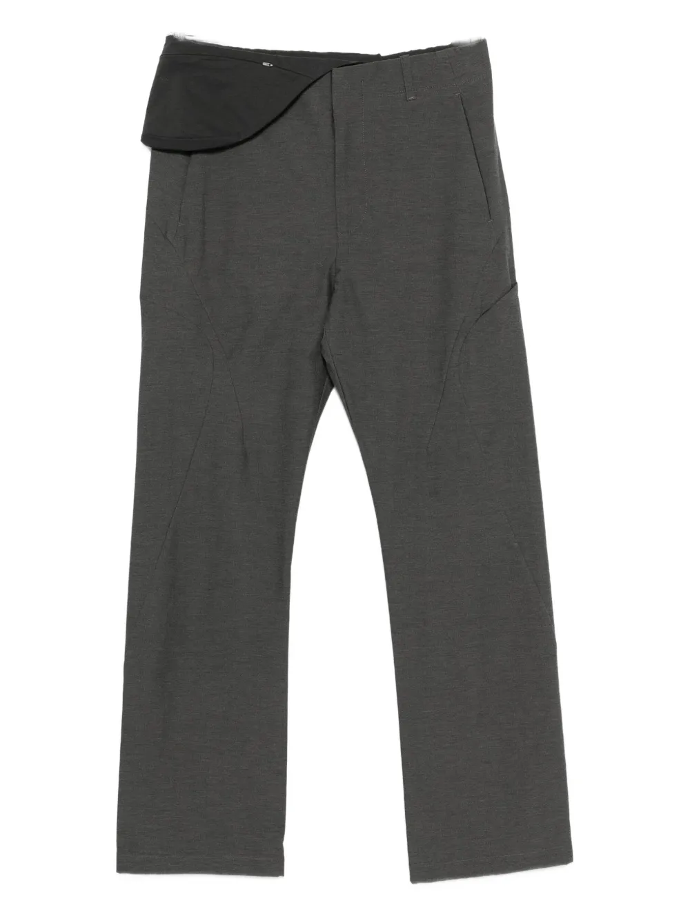 Post Archive Faction pocket-detail trousers | Grey | Image 1