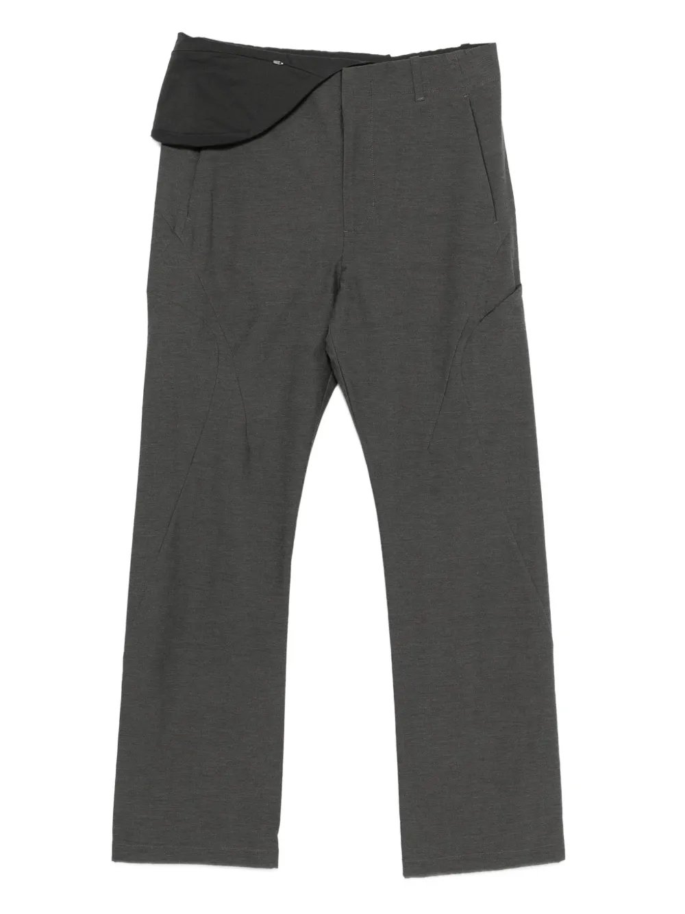 Post Archive Faction pocket-detail trousers | Grey | Image 1
