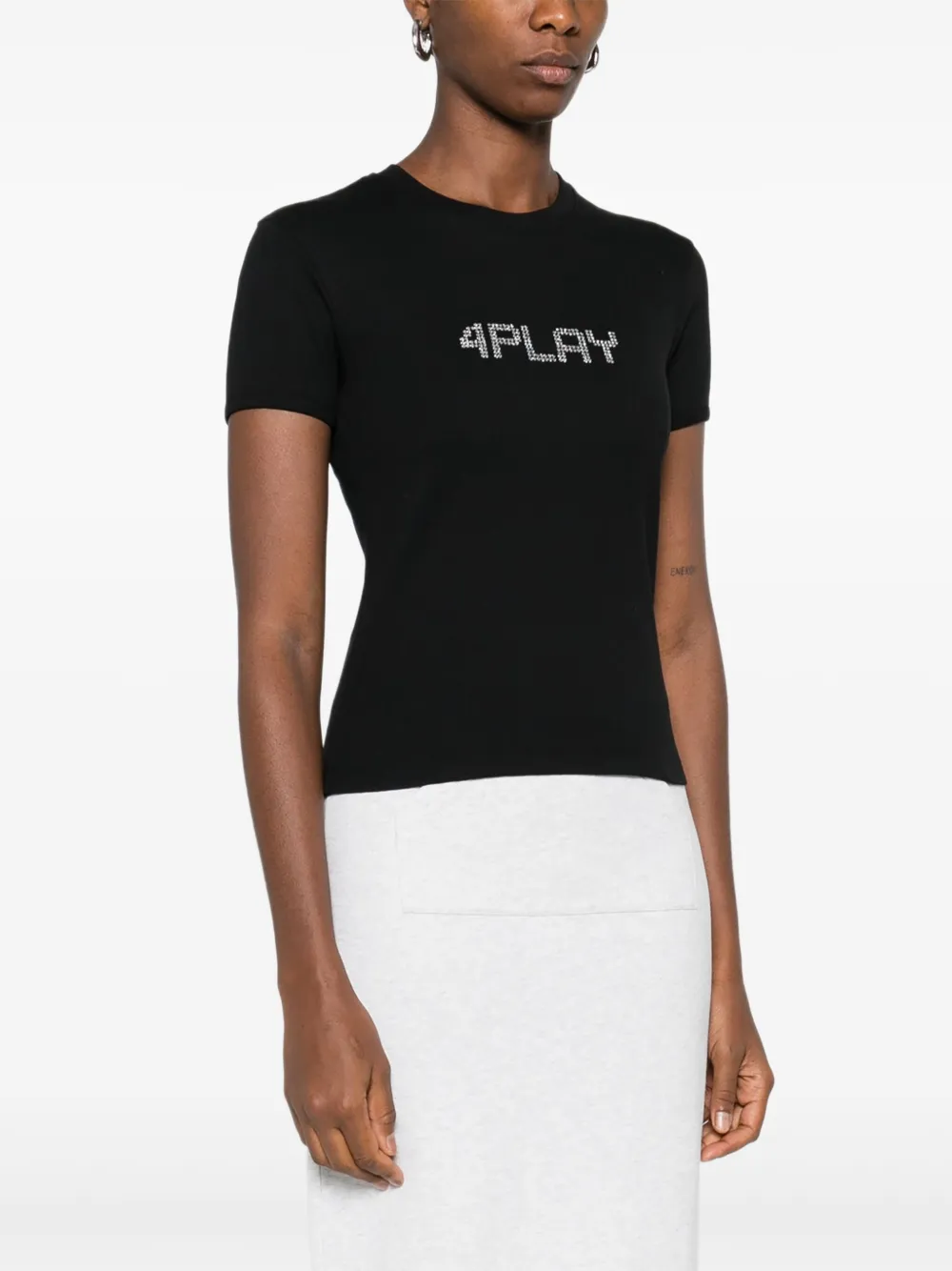Coperni 4 Play T-shirt In Black