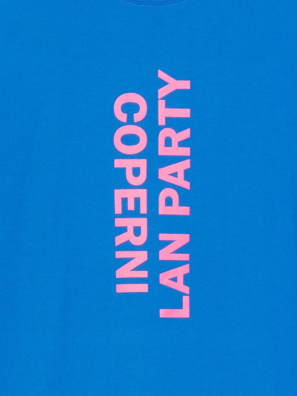 Coperni Lan Party T-shirt Blauw