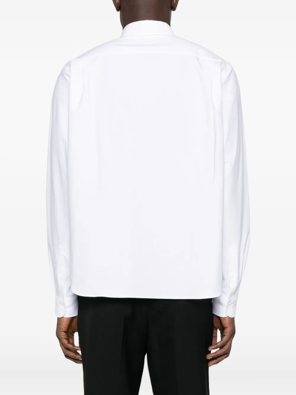 Prada Katoenen oxford overhemd Wit