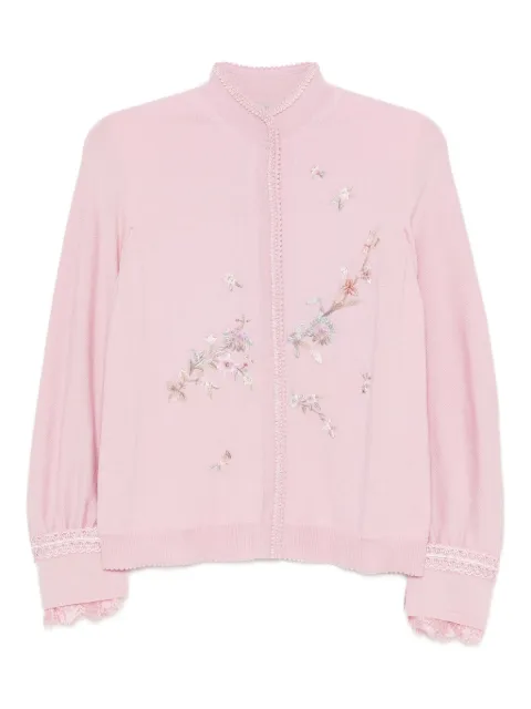SHIATZY CHEN Scape-of-Curve embroidered cardigan