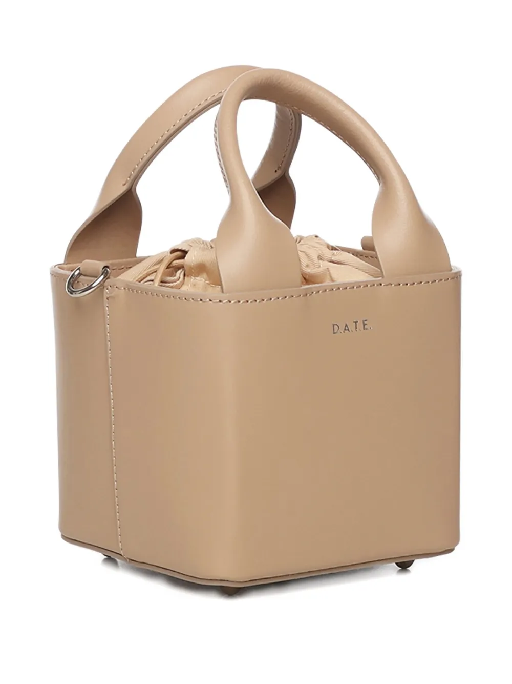 Date Cubo Tote Bag In Neutral