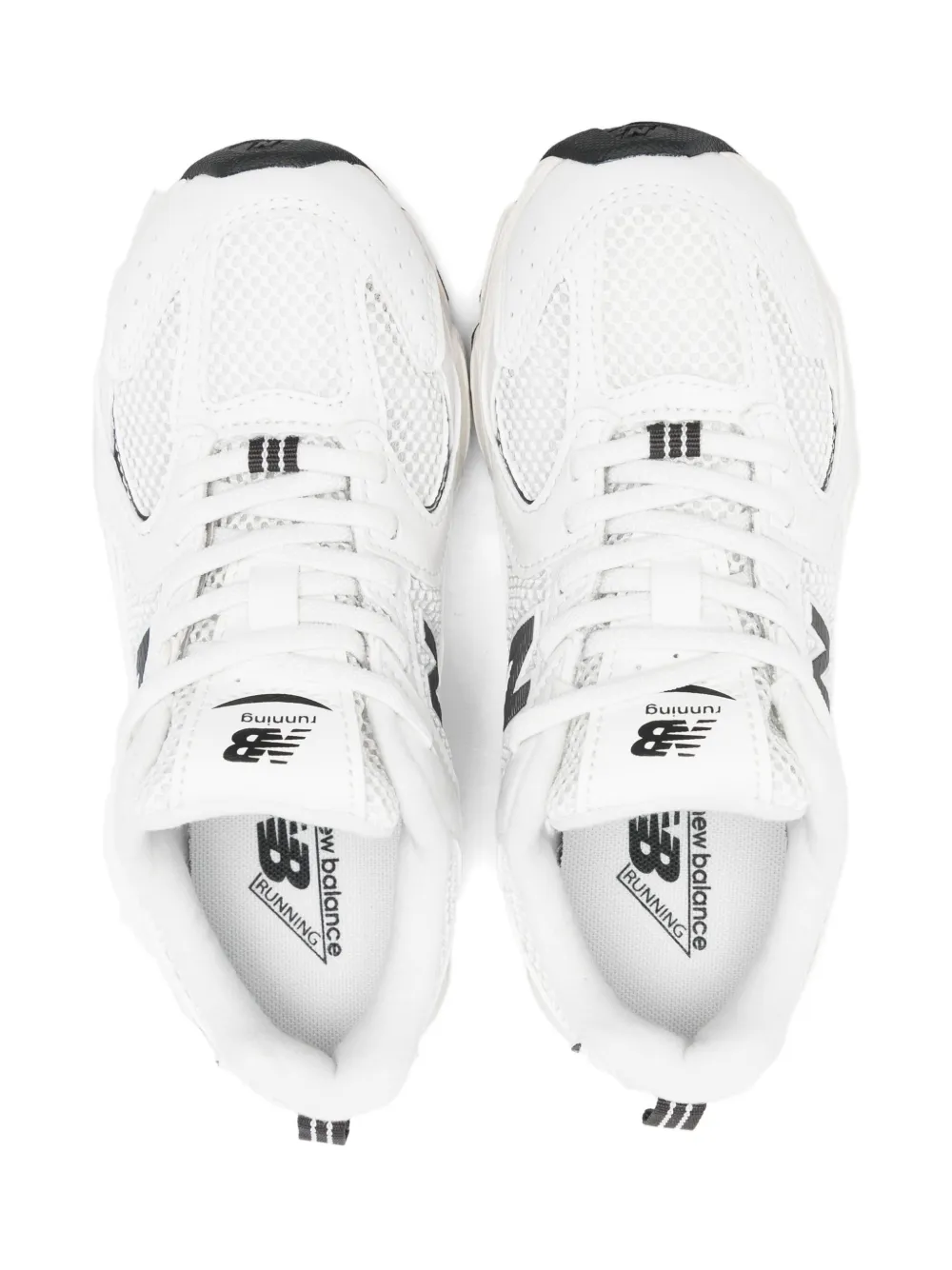 New Balance Kids 530 mesh-panel sneakers White