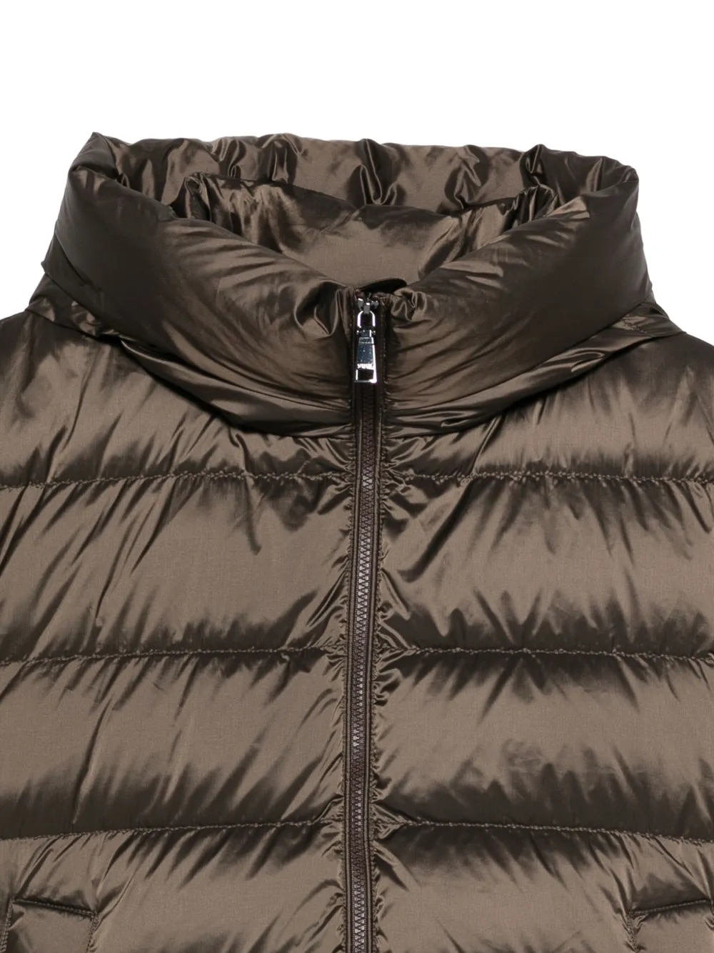 Seventy Gevoerd jack met capuchon Bruin