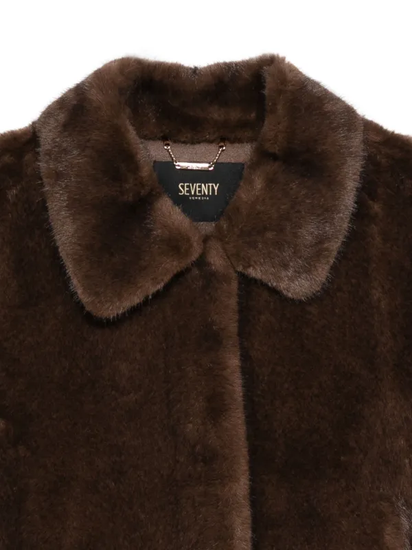 Seventy フェイクファージャケット | ブラウン | FARFETCH JP