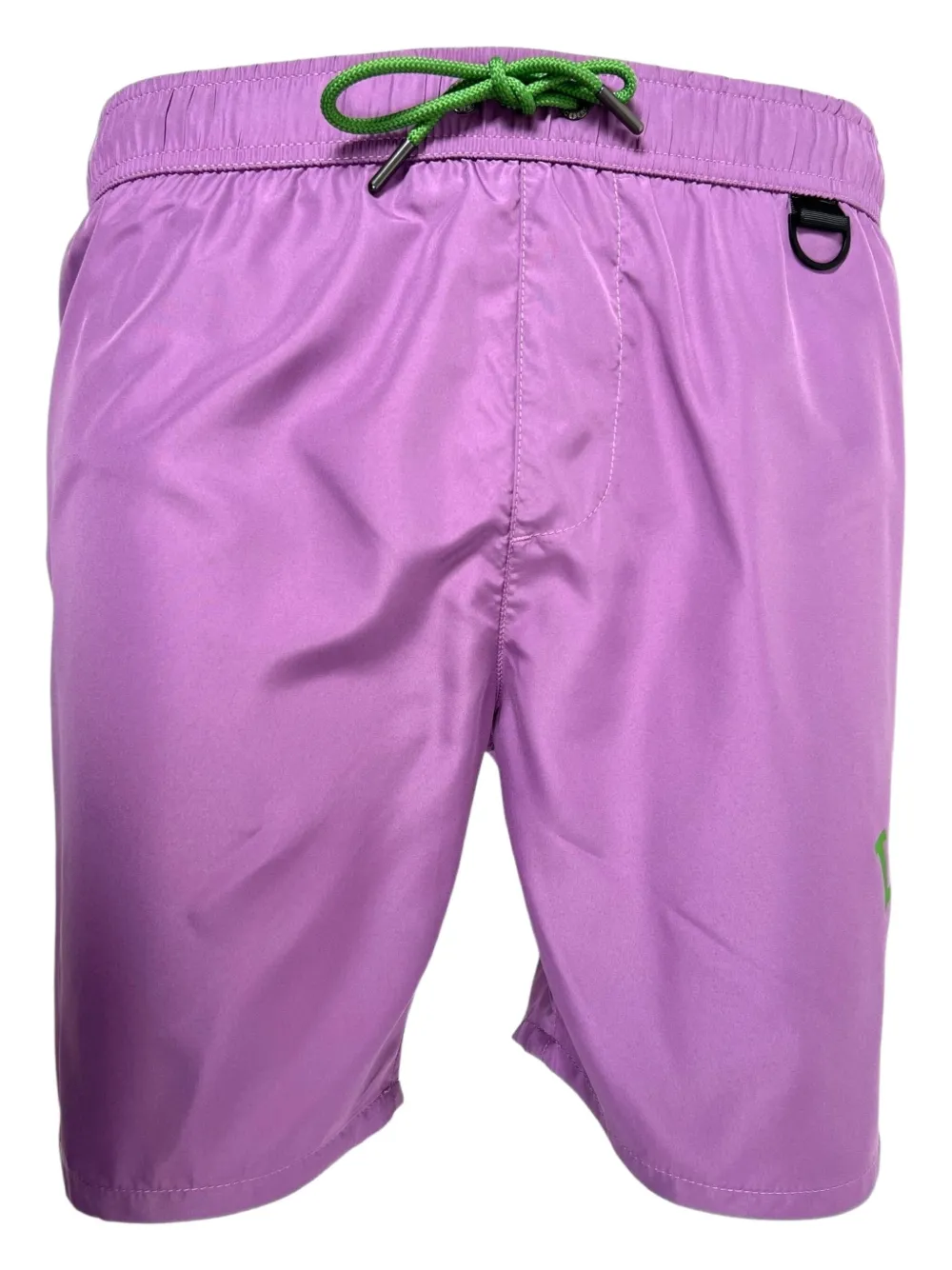Iceberg Drawstring Logo-print Swim Shorts In Purple
