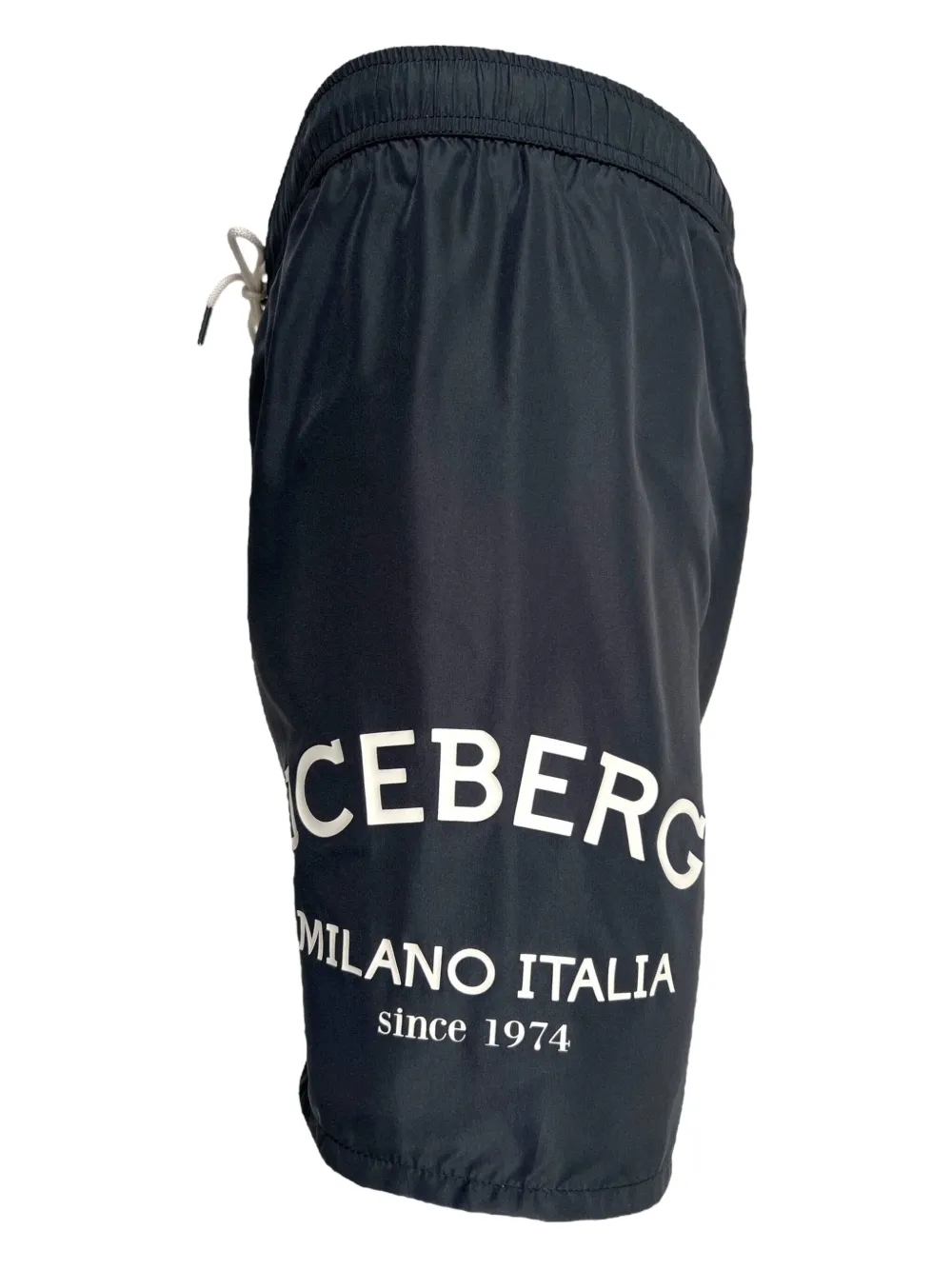 Iceberg Zwembroek met logodetail Zwart