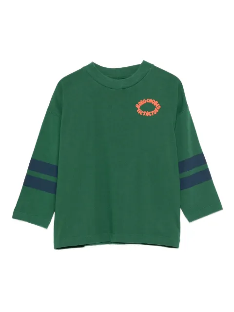 Bobo Choses top con mangas tres cuartos y logo estampado