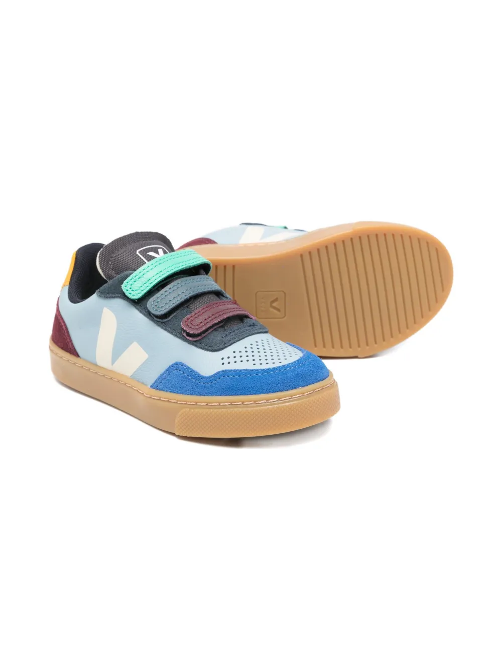 Veja X Milk V-90 Small Sneakers In Multi