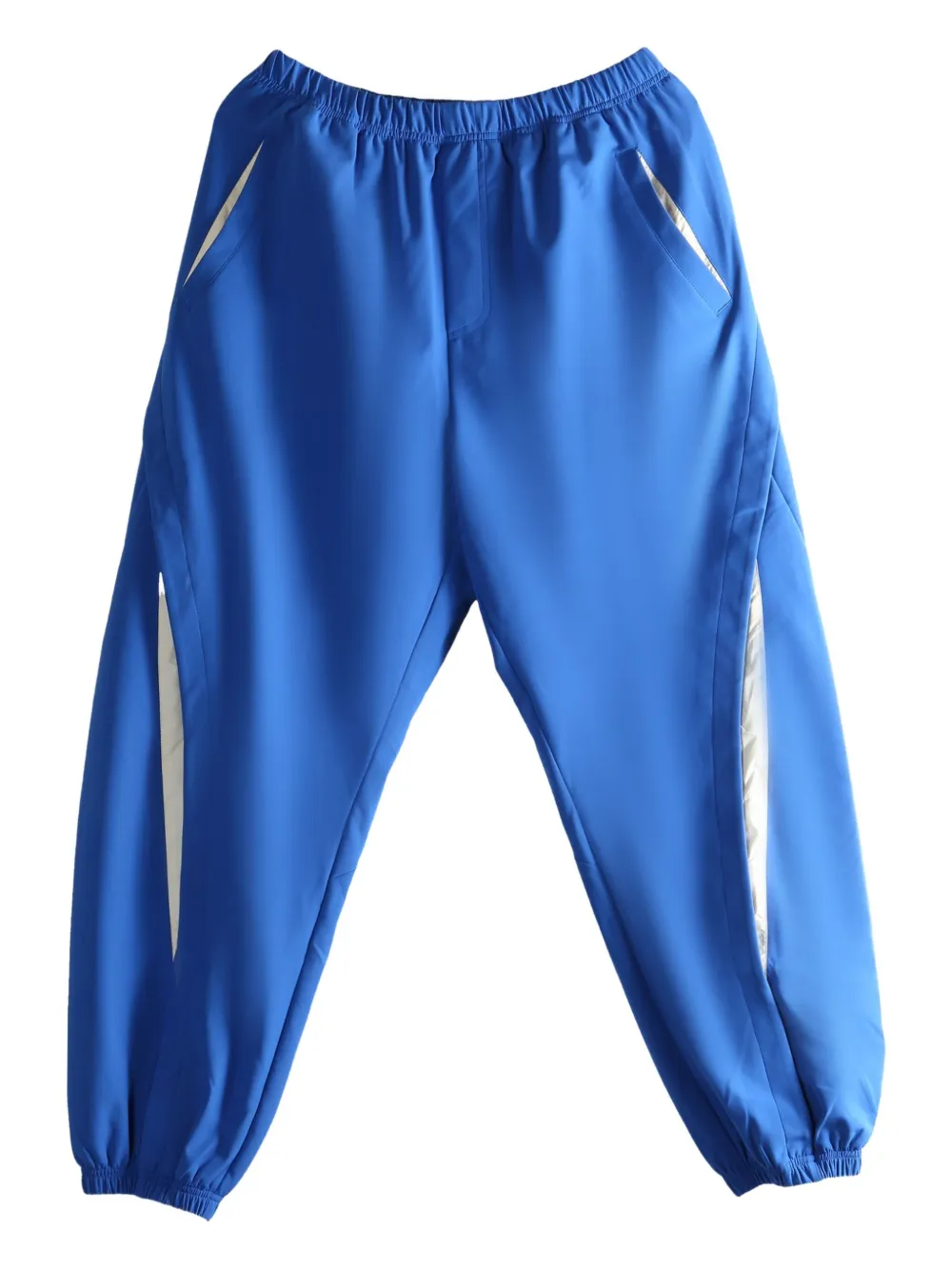 Ader Error Panelled Trousers In Blue