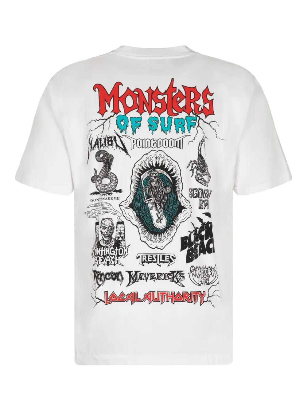 Local Authority graphic-print cotton T-shirt | T-Shirts | Image 2