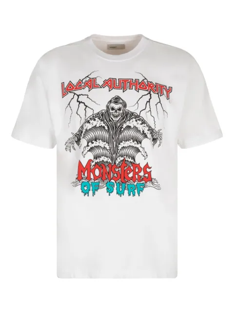 Local Authority graphic-print cotton T-shirt