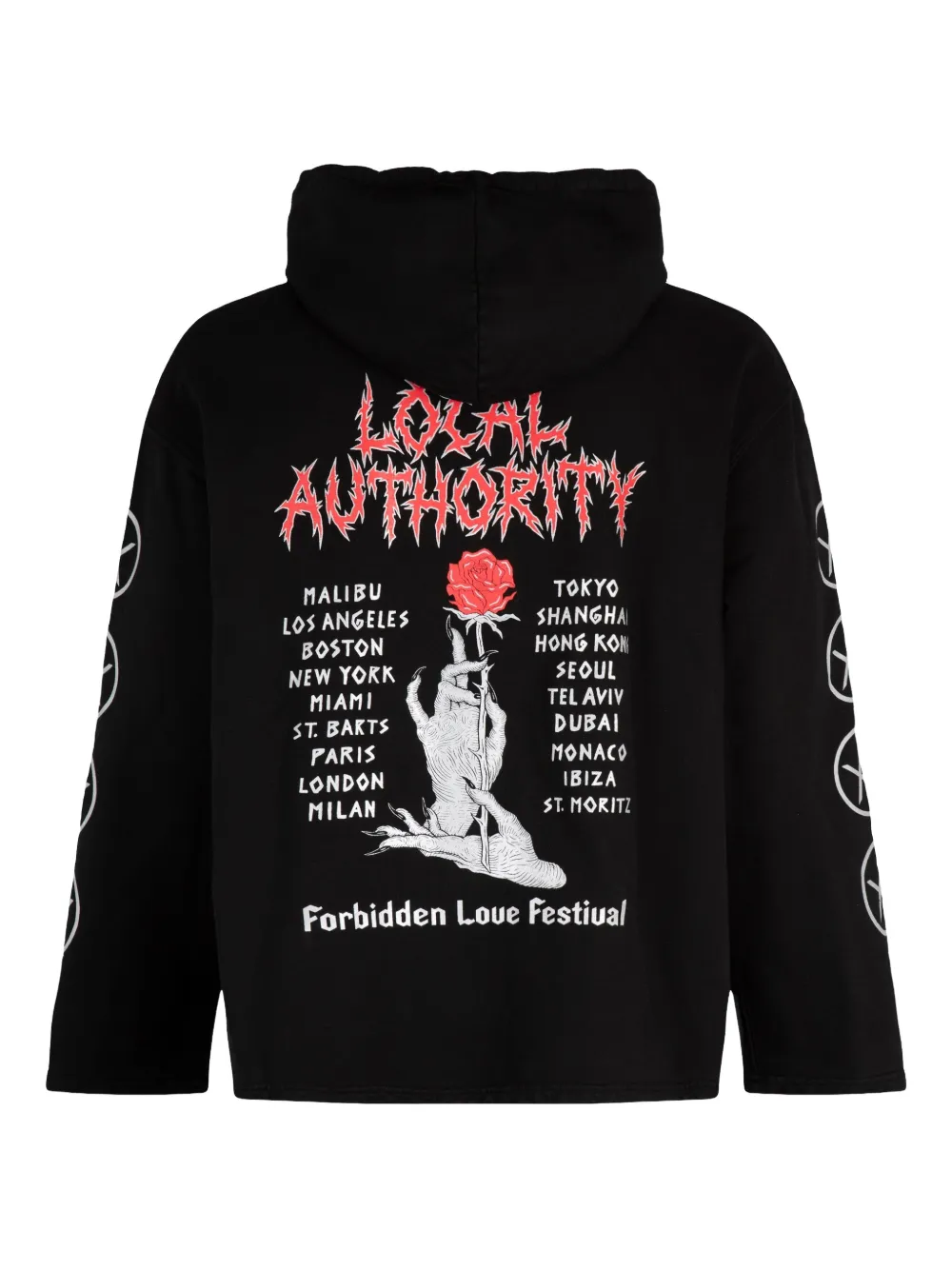 Local Authority hoodie en coton à imprimé graphique | Hoodies | Image 2