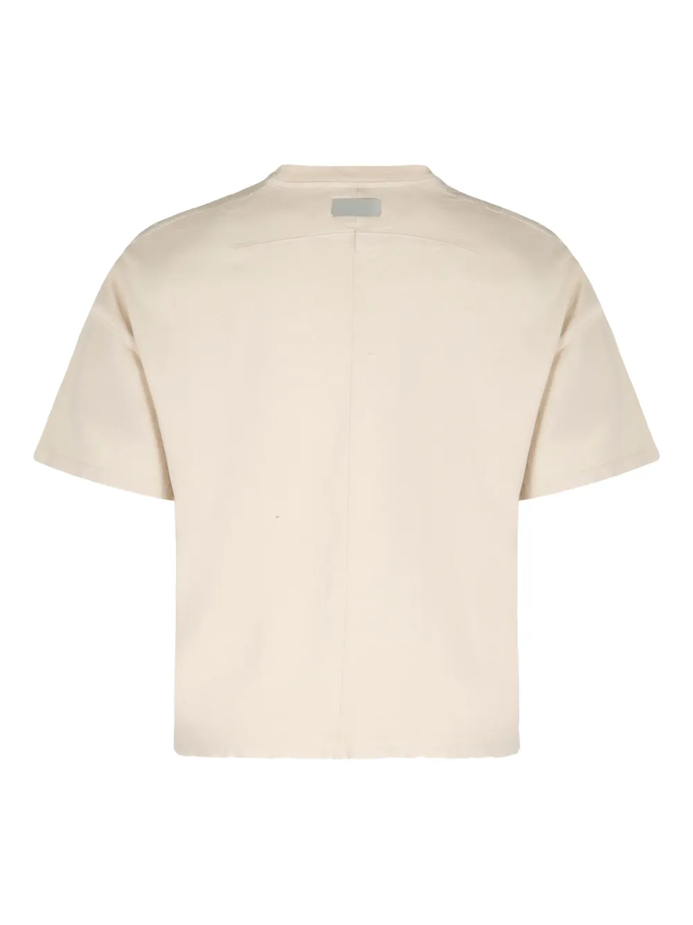 B1ARCHIVE crew-neck graphic T-shirt - Beige