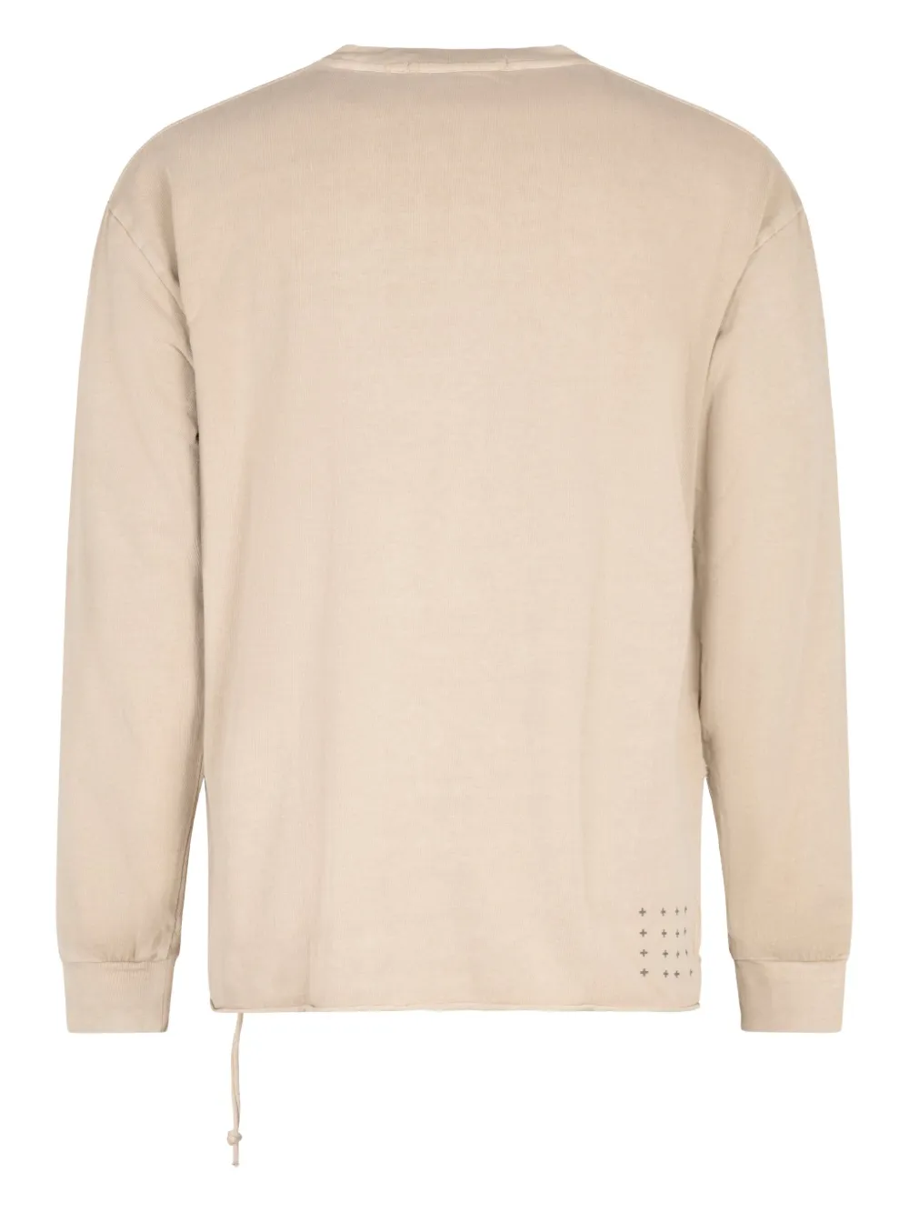 Ksubi graphic-print long-sleeve T-shirt - Beige