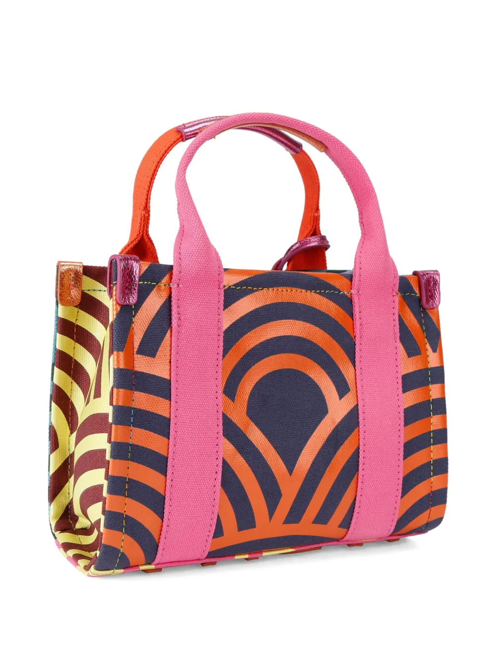 Kurt Geiger Small Southbank Eagle-head Tote Bag In Blue
