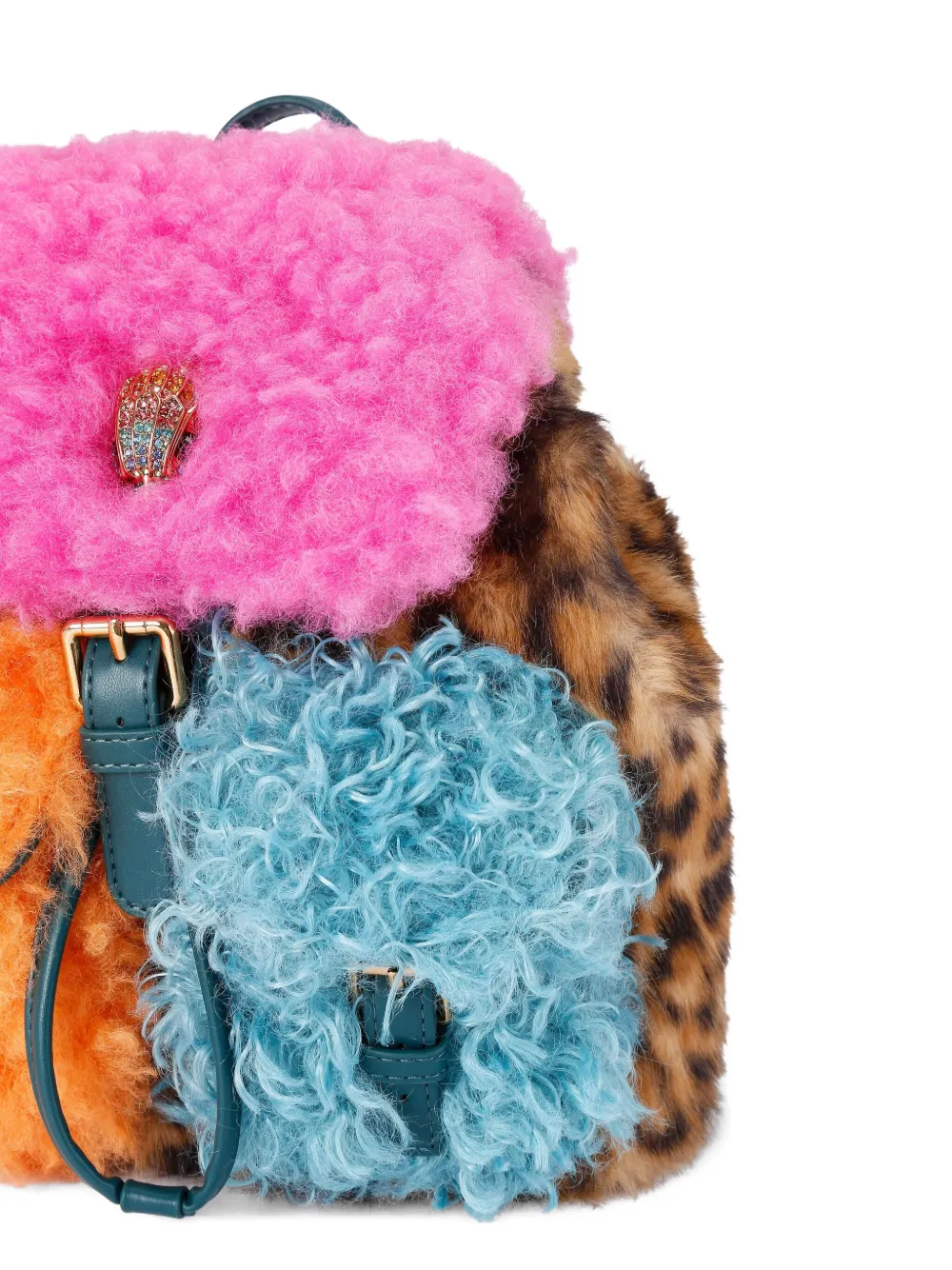 Kurt Geiger Small Hoxton Eagle-head Backpack In Pink