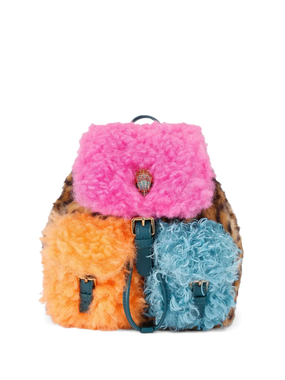 Kurt Geiger Small Hoxton Eagle-head Backpack In Pink