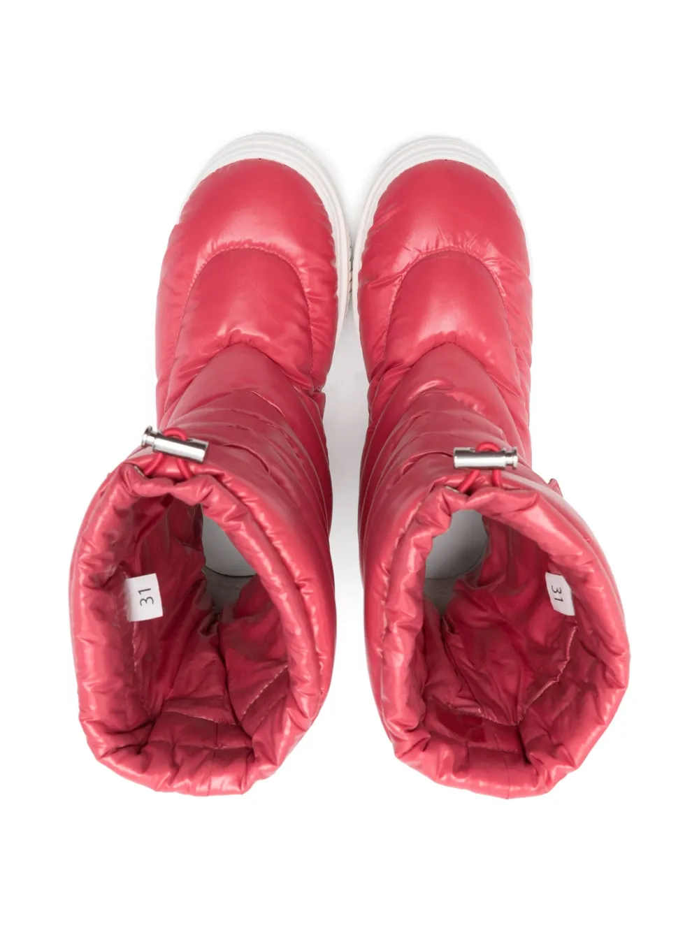 Moncler Enfant Gaia padded snow boots Pink