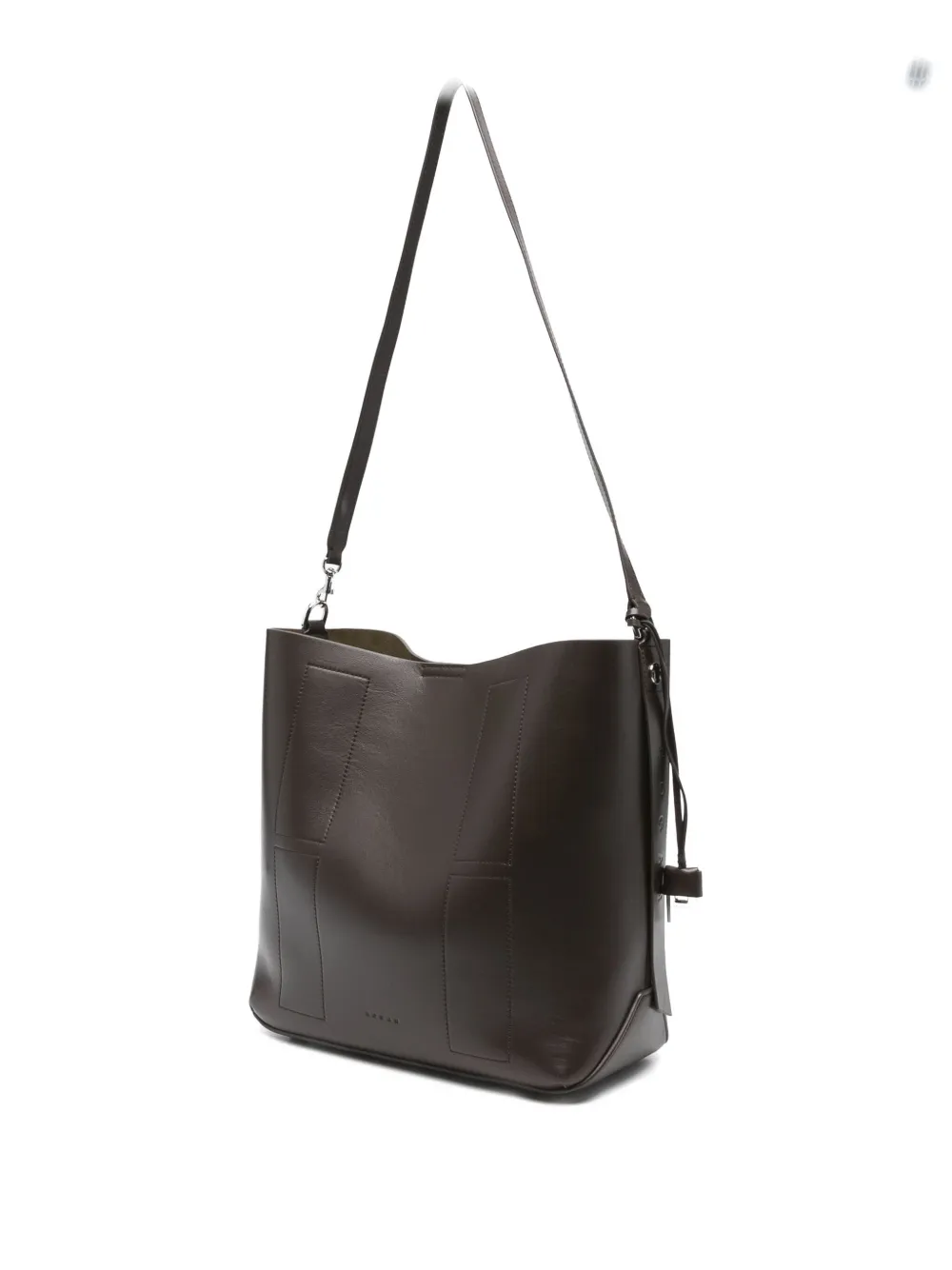 Hogan Schoudertas met vlakken Bruin