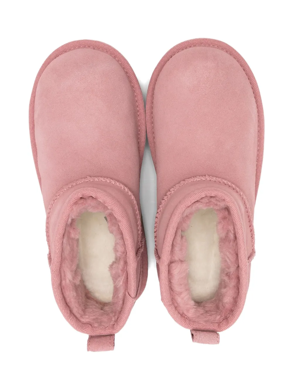 UGG Kids suede platform boots Pink