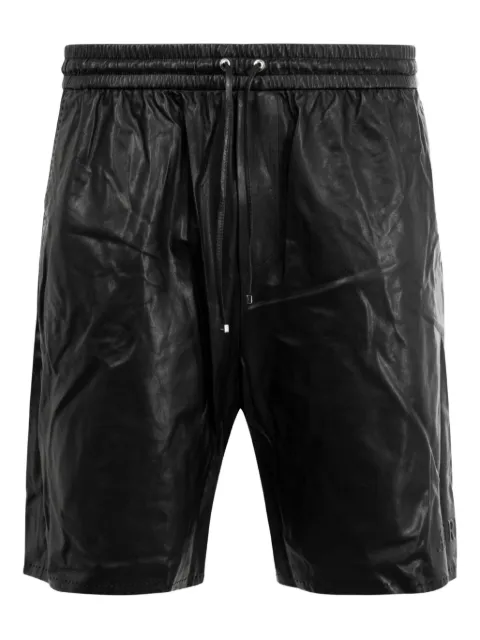AMIRI drawstring leather shorts