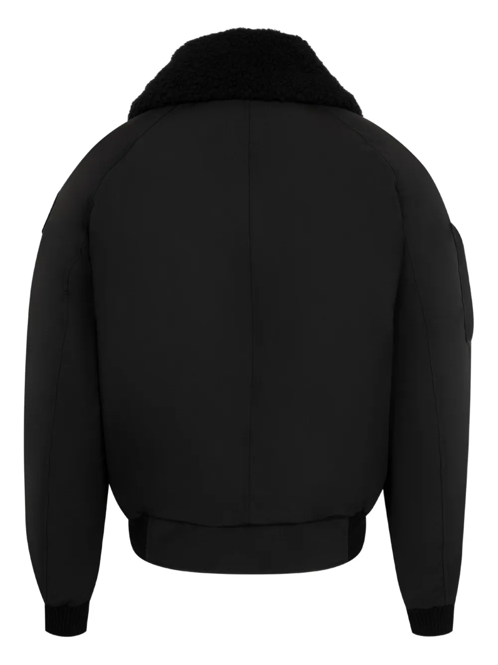 Canada Goose Chilliwack Bomber Jacket With Fleece Collar In Black