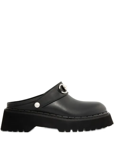 Gucci horsebit platform mules