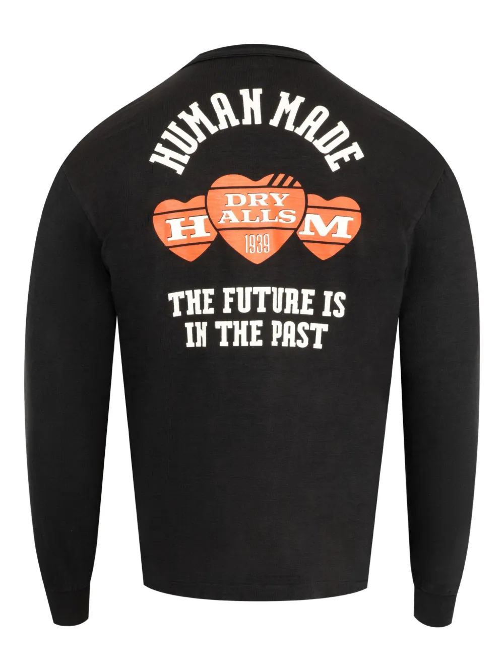 Human Made graphic-print long-sleeve T-shirt - Zwart