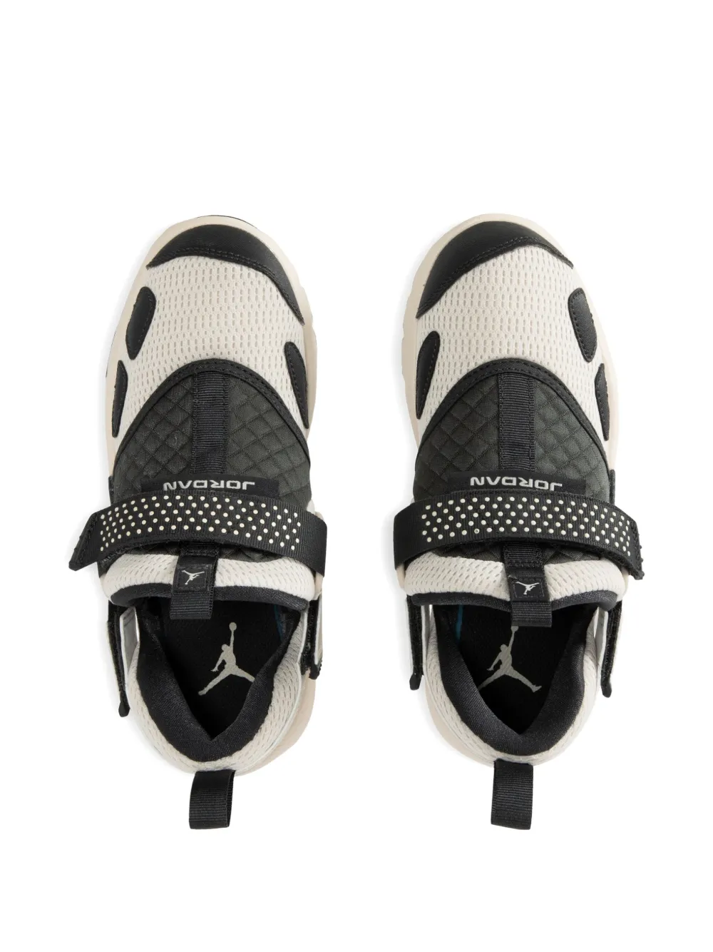 Jordan Strap Detail Quilted Sneakers In Multi