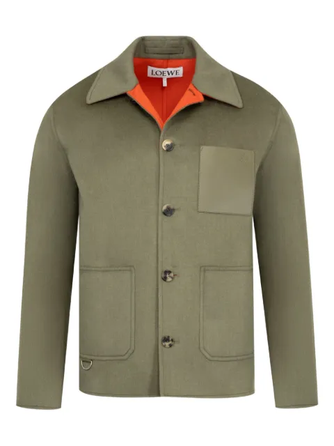 LOEWE patch-pockets shirt jacket