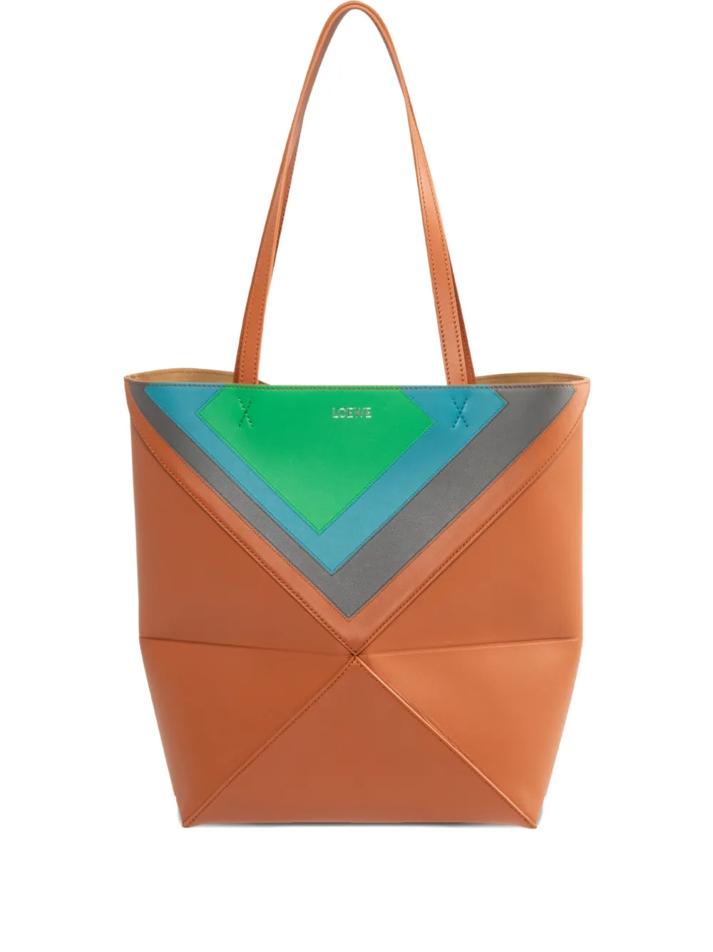 LOEWE Puzzle Fold tote bag | Orange | Image 1