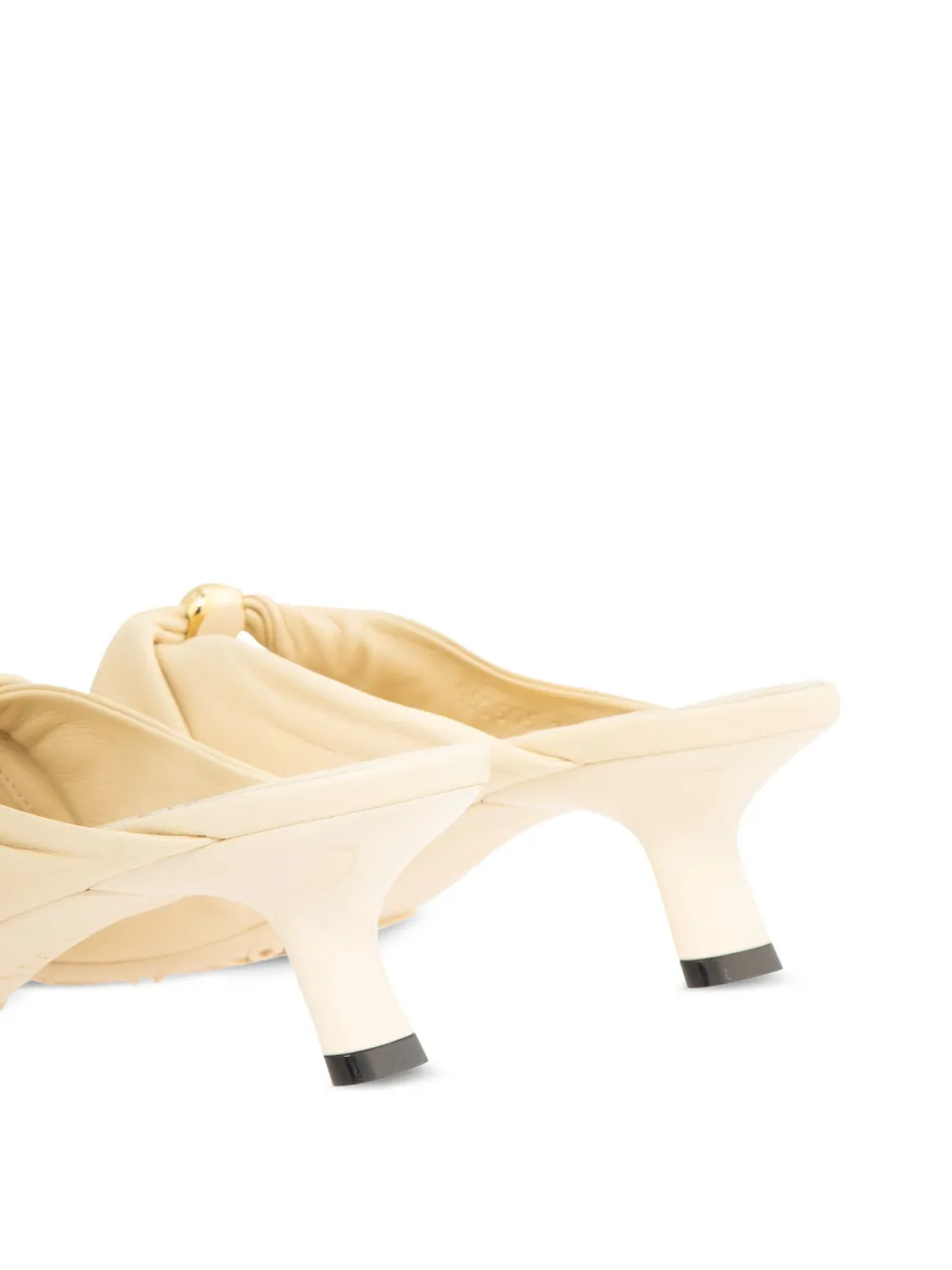 LOEWE Pebble Soft 45mm muiltjes Geel